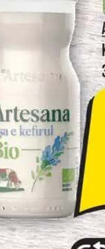 Artesana Kefir eco din lapte de vacă, 350ml