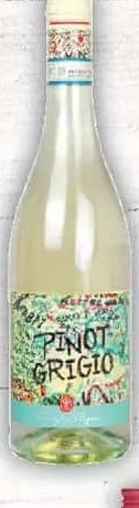 FAMIGLIA PASQUA ROMEO & JULIETA VIN ALB PINOT GRIGIO, 0.75L