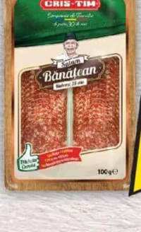 Cris-Tim Salam Bănățean Feliat, 100g