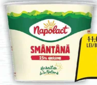 Napolact Smântână, 25% grăsime, 300g