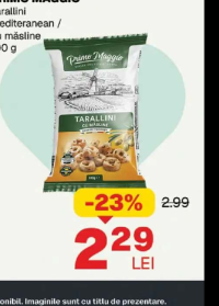 PRIMO MAGGIO Tarallini Mediterranean / cu măsline 100 g