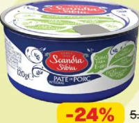 Scandia Sibiu Pate porc / pui 120 g