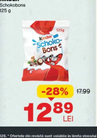 KINDER Schokobons 125 g