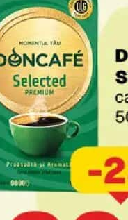 DONCAFE SELECTED cafea măcinată 500 g