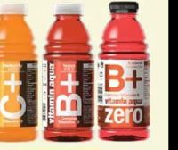 VITAMIN AQUA Mere & Zmeură B12 / Zero B+ / Ananas & Fructul pasiunii C+ 600 ml SGR