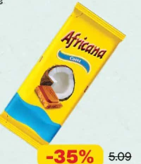 AFRICANA Ciocolată cu cocos 80 g