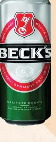 BECK'S Bere doză 0.5 L SGR