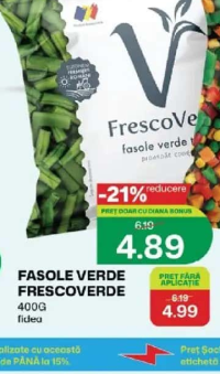 FrescoVerde Fasole Verde Fidea 400g