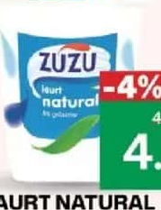 Iaurt natural Zuzu 400g 3.0% grăsime