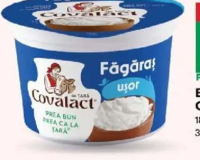 Brânză Făgăraș Covalact Ușor 185g 3% grăsime