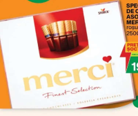 Storck Merci Specialități de ciocolată asortată roșu 250g