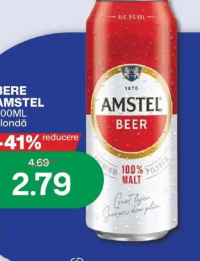 Amstel Bere blondă 500ml