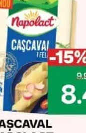 Cașcaval feliat Napolact 140g 42% grăsime
