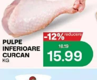 Pulpe Inferioare Curcan kg