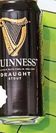 Guinness Bere Draught Stout doză 440 ml