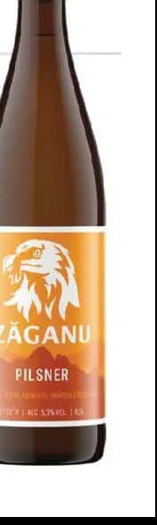 Zăganu Bere blondă Pilsner 500 ml