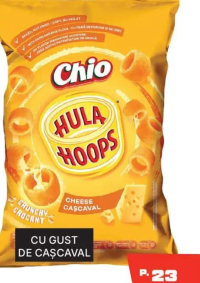 Chio Hula Hoops Snack din făină de porumb, diverse sortimente 70 g