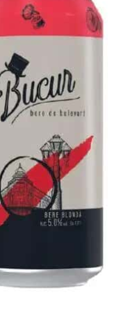 BUCUR Bere blondă doză 500 ml