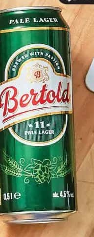 Bertold Bere blondă Pale Lager 500ml