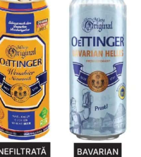Oettinger Bere doză diverse sortimente 500 ml