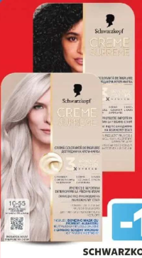 Schwarzkopf Creme Supreme Vopsea permanentă diverse nuanțe 1 buc