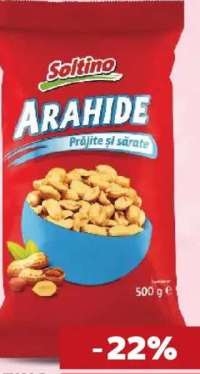 SOLTINO Arahide prăjite și sărate 500 g