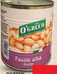 O'Green Fasole albă boabe 800 g