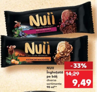 Nuii Înghețată pe băț diverse sortimente 90 ml