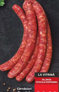 Cârnăciori din pulpă de porc kg