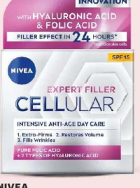 Nivea Cellular Expert Filler Cremă anti-age de zi / noapte 50 ml