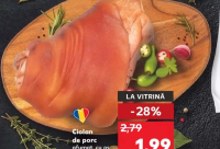 Ciolan de porc afumat, cu os 100 g
