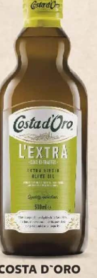 COSTA D'ORO Ulei de măsline extravirgin 500 ml