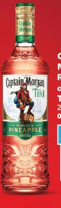 Captain Morgan Tiki Rom aromatizat 25% alcool 0.7l