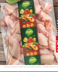 Agricola Aripi de pui secționate refrigerate, pungă kg