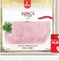 MEDA Șuncă Praga felii 200 g