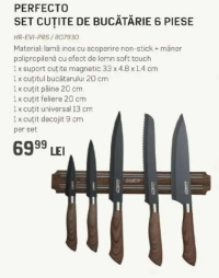 Heinner Perfecto Set cuțite de bucătărie 6 piese