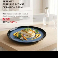 Heinner Serenity Farfurie întinsă ceramică 28 cm
