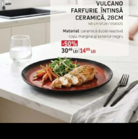 Heinner Vulcano Farfurie întinsă ceramică 28 cm