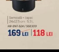 Samurai Gourmet Semioală + capac 24x12.5 cm 5.3 L