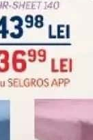 Heinner Home Cearceaf de Pat cu Elastic 140x200 cm