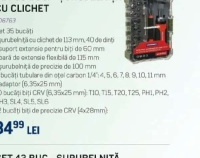 Heinner Set 35 buc. - Șurubelniță cu clichet 706763