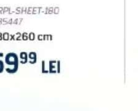 Heinner Home Cearceaf de pat alb cu dungi satinate de 1 cm HRPL-SHEET-180 / 885447 180x260 cm
