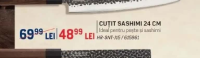 Cooking by Heinner Samurai Gourmet Cuțit Sashimi 24 cm
