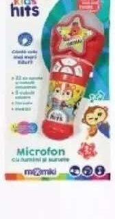 Kids Hits Microfon cu lumini și sunete