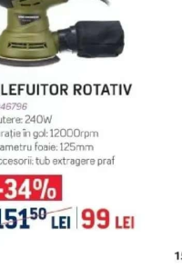 Heinner Șlefuitor rotativ 1046796