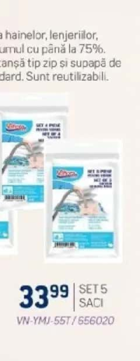 SACI VIDARE SET 5 PIESE