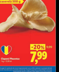 Ciuperci Pleurotus 500 g