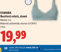 ESMARA Bustieră reiată, damă
