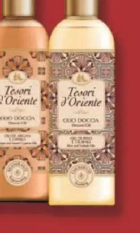 Tesori d'Oriente Ulei de duș Argan / Tsubaki / Amla 250 ml