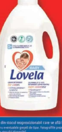 LOVELA BABY Detergent lichid pentru rufe colorate 2,9 L 32 spălări